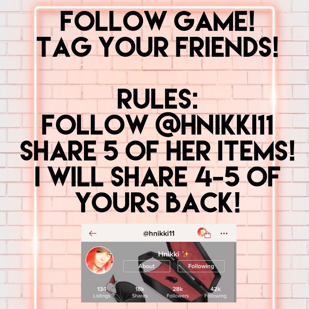 NEW FOLLOW GAME!